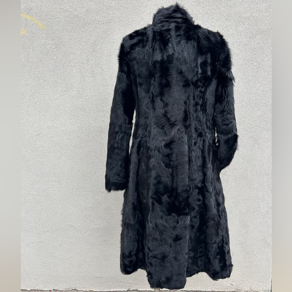 Y2K fitted genuine fur coat from Joseph made in France - Picture 5 of 10